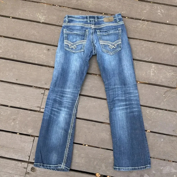 BKE men’s Carter stretch boot cut jeans size 28S - Picture 6 of 6